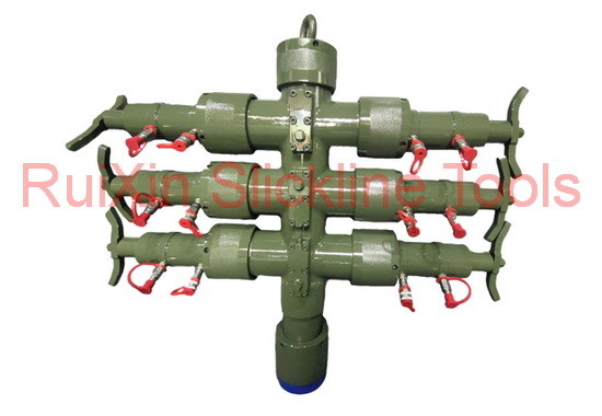 Equipamento de regulação de pressão por fio de válvula hidráulica tripla BOP