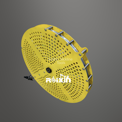 Equipamento de controlo de pressão de linha de fio de carga segura de 10 T 720 mm OD Cable de poleia de feno para operação e linha linear