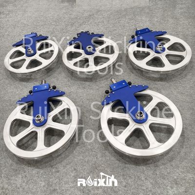 Polia de feno para cabo de aço de 16 polegadas Equipamento de controle de pressão de carga segura para linha de aço