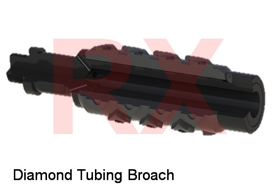 Liga de níquel do cabo de Diamond Tubing Broach Gauge Cutter